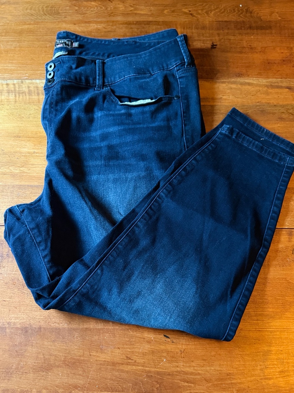 Torrid Jegging Dark Blue Stretch Jeans-26